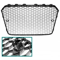 Audi A5 B8.5 8T Rs5 Grill Honeycomb 12-16 svart