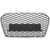Audi A6 S6 Grill RS6 look 2015+ Krom