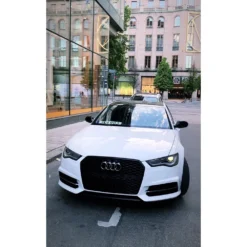 Audi A6 S6 Grill RS6 look 2016-2018 svart