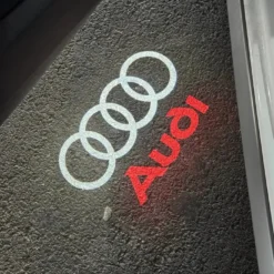 Audi Logo Dörrbelysning Dörrlampor 2-Pack