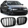 BMW-E39-Grill-Dubbel-Blanksvarta-M5-Design