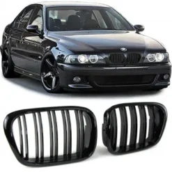 BMW-E39-Grill-Dubbel-Blanksvarta-M5-Design