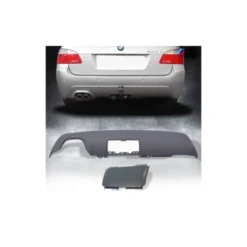BMW E60 E61 M-Sport Diffuser till Dragkrok