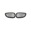 BMW E60 E61 Njurar Grill Dubbelribb Matt