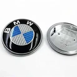 BMW-Emblem-Kolfiber-Blå-Vit