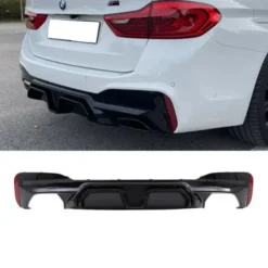 Sportig diffuser i M5 CS-design – perfekt passform för BMW G30/G31, i exklusiv blanksvart finish.