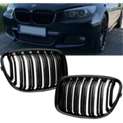 BMW GT F07 Grill Njurar Dubbel Blanksvart
