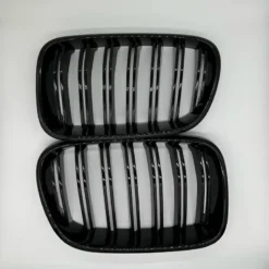 BMW-X3-F25-Grill-2010-2014-Svart-Dubbelribb