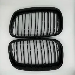 BMW-X5-X6-Grill-E70-E71-Svart-(Dubbelribb)