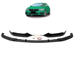Blanksvart frontläpp till BMW G30/G31 – inspirerad av M Performance för en sportigare och mer aggressiv look.