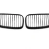 Bmw E92 E93 Grill Njurar Singelribb Matt PRE LCI