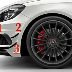 Mercedes A-klass W176 AMG Splitters Aero kit