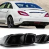 Mercedes-Benz CLS63 W218 Utblås Ändrör Blanksvart