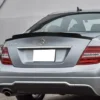 Mercedes C-Klass W204 Spoiler Vinge V-Style blanksvart