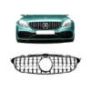 GTR Grill i krom till Mercedes C-Klass W205 (2014–2018) – passar modeller med och utan frontkamera.