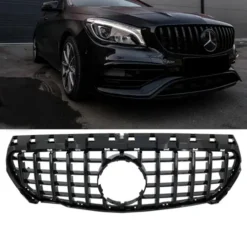 Mercedes-CLA-W117-GTR-Grill-2013-2016-blanksvart
