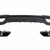 Mercedes E-Klass W212 Diffuser AMG Blanksvart