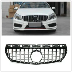 Mercedes W176 A-klass GTR Grill 12-15 Krom