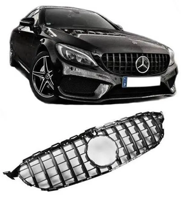 Mercedes-W205-C-Klass-GTR-Grill-2014-2018