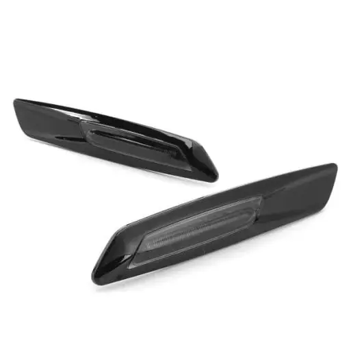 Skärmblinkers-BMW-Svart-med-smoked-tonad-lins