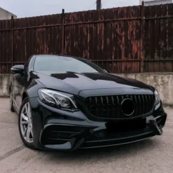 W213-GTR-Grill-E-Klass-Blanksvart-2016-2019