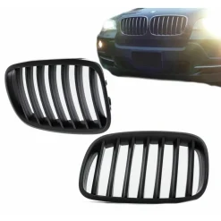 Alternative view of BMW X5 X6 E70 E71 Grill Njurar Mattsvarta