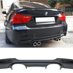 Alternative view of BMW E90 E91 Diffuser MSport CSI