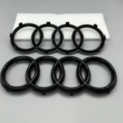 Audi-Emblem-Svarta-Fram-285mm-A6-Q2-Q3-Q5-Q7-Q8
