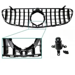 Mercedes GLC X253 C253 GTR Grill 2015-2019-
