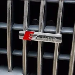 Audi S-Line Emblem grill krom