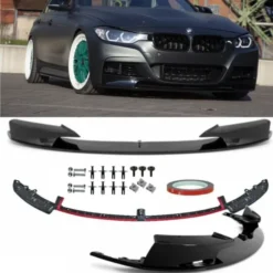 Blanksvart Frontläpp BMW F30 F31 M Performance