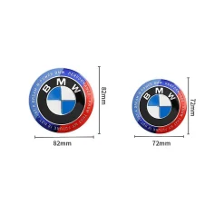 BMW emblem 50-årsjubileum 82/74