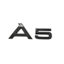 Audi A5 emblen logo svart