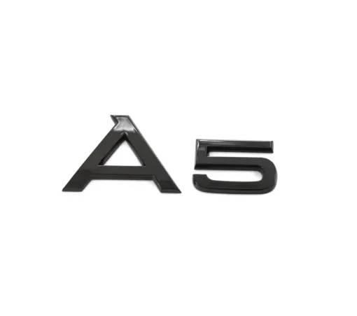 Audi A5 emblen logo svart