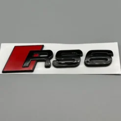 Audi-RS6-Emblem-Blanksvart