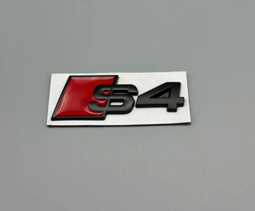 Audi-S4-Emblem-Blanksvart