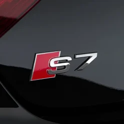 Audi S7 emblem logo krom