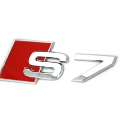 Audi S7 logo krom