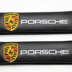 Lyxiga Porsche Kolfiber Bälteskuddar