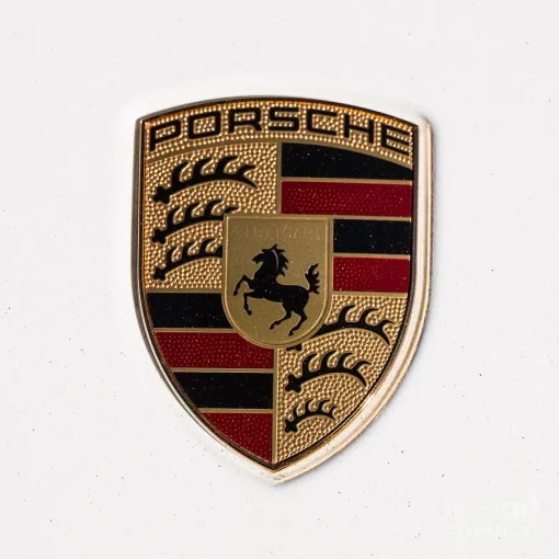 Porsche logo Emblem Huv