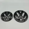 Svarta emblem för VW Golf MK7 – ge både fram- och baksidan ett stealthigt och sportigt utseende.