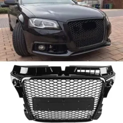Audi-A3-8P-RS3-Grill-Facelift-2008-2012-Blanksvart
