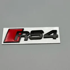Audi-RS4-Emblem-Blanksvart