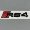 Audi-RS4-Logo-Emblem-Blanksvart