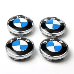 BMW centrumkåpor navkåpor blåvit