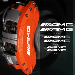Mercedes-Benz AMG Dekal Emblem Bromsoks
