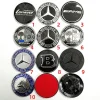 Mercedes huvemblem – välj mellan klassiskt stjärnemblem, AMG, Brabus, Lorinser och fler för unik bilstyling.