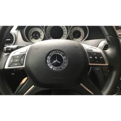 Mercedes Rattemblem olika varianter