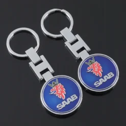Saab nyckelring nyckelhänge