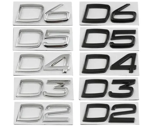 Volvo Emblem D2 D3 D4 D5 D6 logo
